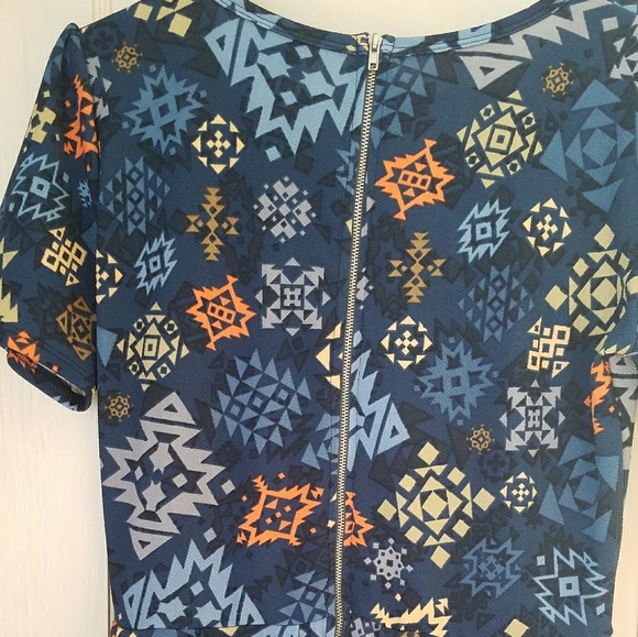 LuLaRoe L Amelia Dress - Picture 4 of 5